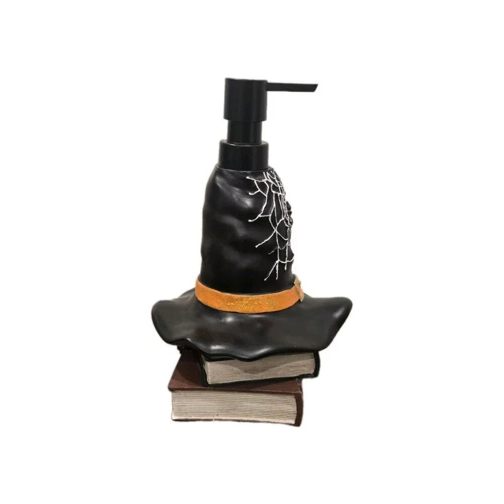 New Witchs Curses POTIONS Brews Handbook Halloween Soap Dispenser Spooky Kitchen